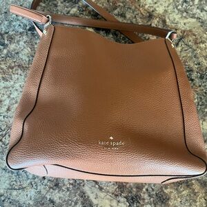 Kate Spade Brown Leather Shoulder Bag
